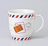 マグ中エアメール　【マグカップ 美濃焼】