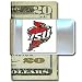 Iowa State University Pewter Money Clip NCAA