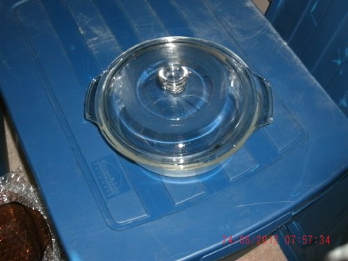 Anchor Hocking Fire King Clear Covered Baking Dish