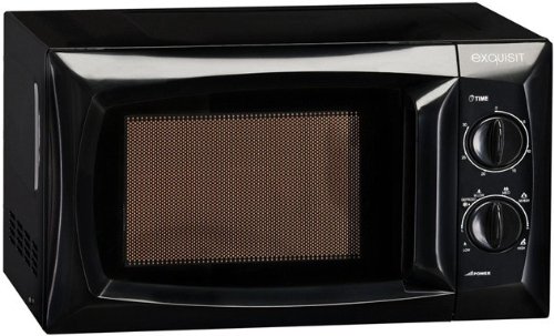 Mikrowelle Mikrowellenherd Mikro Microwave GGV Exquisit MW 717 schwarz