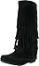 I Love Kids Ava-18K Children's 3-Layers Fringe Moccasin Style Mid-Calf Boots