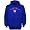 New York Giants Royal Blue Midfield Hoody Sweatshirt