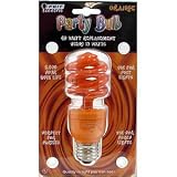 Feit Electric 13-Watt Compact Fluorescent Mini Twist Bulb (60-Watt Incandescent Equivalent), Orange #ESL13T/O