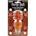 Feit Electric BPESL13T/O 13-Watt Compact Fluorescent Mini Twist Orange Bulb