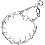 Coastal Pet Products DCP15518 Titan Snap-On Prong Training Collar with 1-Handed Quick Snap Style, 18-Inch, Chrome