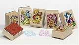 Eigenschaften Gollnest & Kiesel 15277 / Holzstempel - Kuh, Frosch, Schwein, Pinguin, Koala, Ente