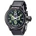 Invicta Men's Signature Collection Russian Diver Black Ionic-Plated Chronograph Watch #7182