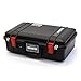 Black w/ Red latches Pelican 1485 case. With Foam.