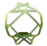 Yaktrax Walker Traction Cleats for Snow and Ice,Glow,Large