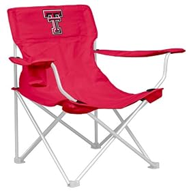 Texas Tech Red Raiders Nylon Tailgate Chair - Adult NCAA College Athletics Sports Fan Merchandise