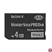 Sony 4 GB Memory Stick PRO Duo Flash Memory Card MSMT4G