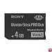 Sony 4 GB Memory Stick PRO Duo Flash Memory Card MSMT4G