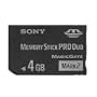 Sony 4 GB Memory Stick PRO Duo Flash Memory Card MSMT4G