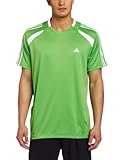 adidas Men's RESPONSE Tee (Intense Green, White/ 2X-Large)