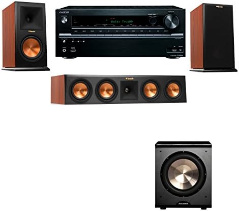 Klipsch RP-160M-CH Monitor Speaker 3.1 PL-200 Onkyo TX-NR636