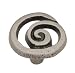 Liberty Hardware P17012V-PEW-C7 35mm Single Swirl Knob