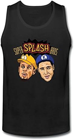 TSQK9W Splash Brothers Pure Print Vest Tank Tops for Men