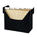 Herlitz 1611391 H�ngeregistraturbox H�ngebox A4 schwarz Big Boy mit 5 H�ngemappen natron