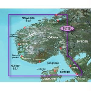 Garmin Bluechart G2 - HXEU709L - South Norway - MicroSD & SD
