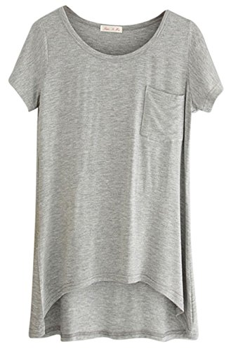 Womens T Shirt Tee Top Short Sleeves O Neck