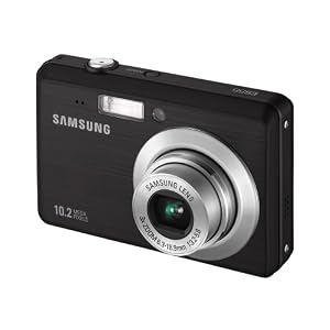 Samsung ES55 Digital Camera - Black (10MP, 3x Optical Zoom) 2.5 inch LCD