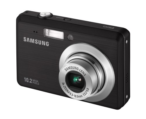 Samsung ES55 Digital Camera - Black (10MP, 3x Optical Zoom) 2.5 inch LCD