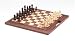 CHH Imports 16 Inch Walnut Folding Case Chess Set