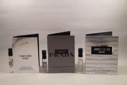 15 Men's Fragrance Samples Vials Set Tom Ford, Viktor & Rolf, Versace, Hermes, Prada, Jimmy Choo