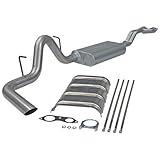 Flowmaster 17166 Cat-back System - Single Side Exit - Force II - Mild Sound