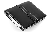 M-edge Genuine Leather Executive Jacket for Amazon Kindle First Generation (Pebbled Black)