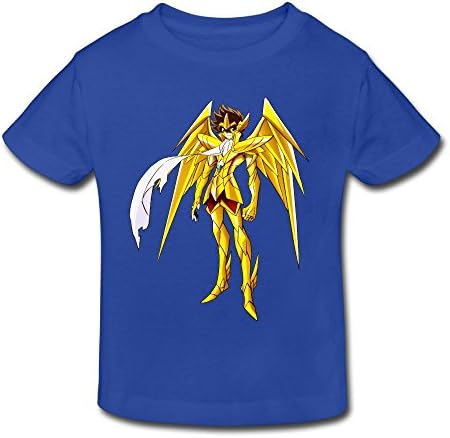 Toddler Seiya Sagittarius Saint Seiya Soul Of Gold 100% Cotton Unisex T-shirt 2-6