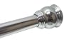 Aquatico Milano Shower Curtain Tension Rod, Chrome