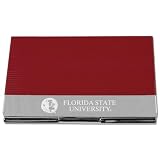 Florida State Seminoles (FSU) Garnet Card Holder