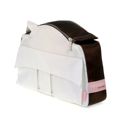 canvasco Urban Woman UW2, Damen Umh&auml;ngetaschen, weiss