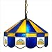 Imperial Denver Nuggets Licensed 16-Inch Diameter Stained Glass Pub Light