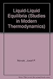 Liquid-liquid equilibria