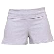 Solid Heather Gray Spandex Practice Short for Girls, Youth Sizes