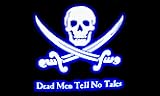PIRATE FLAG 3X5 DEAD MEN TELL NO TALES PIRATES