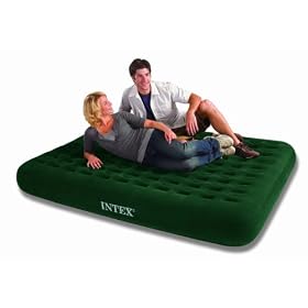 INTEX(�C���e�b�N�X) �o�b�e���[�|���v�����G�A�[�x�b�h �R���t�H�[�g�g�b�v �N�C�[�� 68976