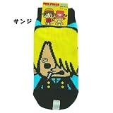 ワンピース×パンソンワークス《サンジ》キッズソックス☆アニメキャラクターグッズ（子供用靴下）通販☆