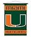 NCAA Miami Hurricanes Indoor Banner Scroll