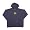 Antigua Michigan JV Fleece Youth Hoody (Small, Navy)