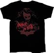 Batman People Will Die Joker Ha Ha Ha Black Tee T-Shirt