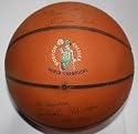 Boston Celtics World Champions Signed Basketball: Red Auerback, John Havlicek, Bill Russell, Rick Weitzman, Don Chancey, Mal Graham, Emmett E. Bryant, Sam Jones, Tom Satch Sanders, Bailey Howell, Dick Griebel, Larry Siegfried, Don Nelson, Rick Johnson (16 Signatures in All)
