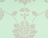 Eigenschaften   / 7643-17 Golden Fleece Tapete in grün, metallics von Exclusive Livingwalls (AS-Creation) als Strukturprofil, Vlies
