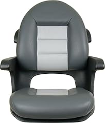 Tempress Elite High Back Helm Seat, Charcoal/Gray 