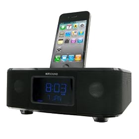 KitSound SUBWOOFER BoomClock for iPod / iPhone 3G 3GS 4