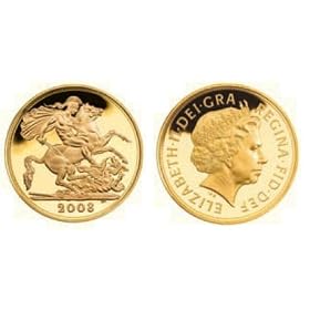2008 Proof Full Gold Sovereign - Perfect Gift for Anniversaries or Birthdays