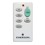 Review Emerson Fan Company  / Emerson SW116 3-Speed, Reversing & Up/Downlight Dimming Wall (Including SW105 Receiver)