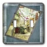 Susan Brown Designs Places Themes - Old Croatia - Light Switch Covers - double toggle switch